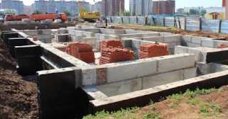 Фундаменты промышленных зданий в Майкопе цена от 25042 руб. - заказать строительство фундамента промздания под стальные колонны